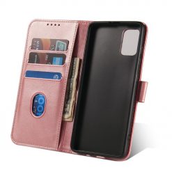 Kryty na mobil | Peňaženkové puzdro Elegant Magnet Case ružové – Samsung Galaxy A51 | Kryty na mobil