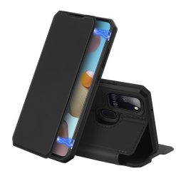 Kryty na mobil | Peňaženkové puzdro Dux Ducis Skin X čierne – Samsung Galaxy A21s | Kryty na mobil