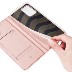 Kryty na mobil | Peňaženkové puzdro Dux Ducis Skin Pro ružové – Samsung Galaxy A72 / A72 5G | Kryty na mobil