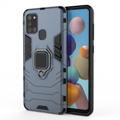 Kryty na mobil | Odolný kryt Ring Armor modrý – Samsung Galaxy A21s | Kryty na mobil
