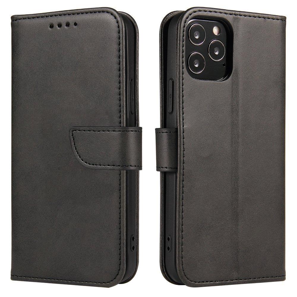 Peňaženkové puzdro Elegant Magnet Case čierne – Apple iPhone 12 Mini | Kryty na mobil Kryty na mobil | Peňaženkové puzdro Elegant Magnet Case čierne – Apple iPhone 12 Mini | Kryty na mobil