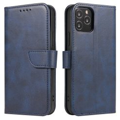 Kryty na mobil | Peňaženkové puzdro Elegant Magnet Case modré – Apple iPhone 12 / iPhone 12 Pro | Kryty na mobil