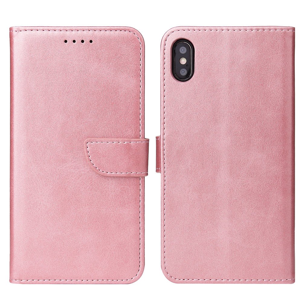 Peňaženkové puzdro Elegant Magnet Case ružové – Apple iPhone X / Xs | Kryty na mobil Kryty na mobil | Peňaženkové puzdro Elegant Magnet Case ružové – Apple iPhone X / Xs | Kryty na mobil
