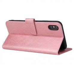 Peňaženkové puzdro Elegant Magnet Case ružové – Apple iPhone X / Xs | Kryty na mobil Kryty na mobil | Peňaženkové puzdro Elegant Magnet Case ružové – Apple iPhone X / Xs | Kryty na mobil