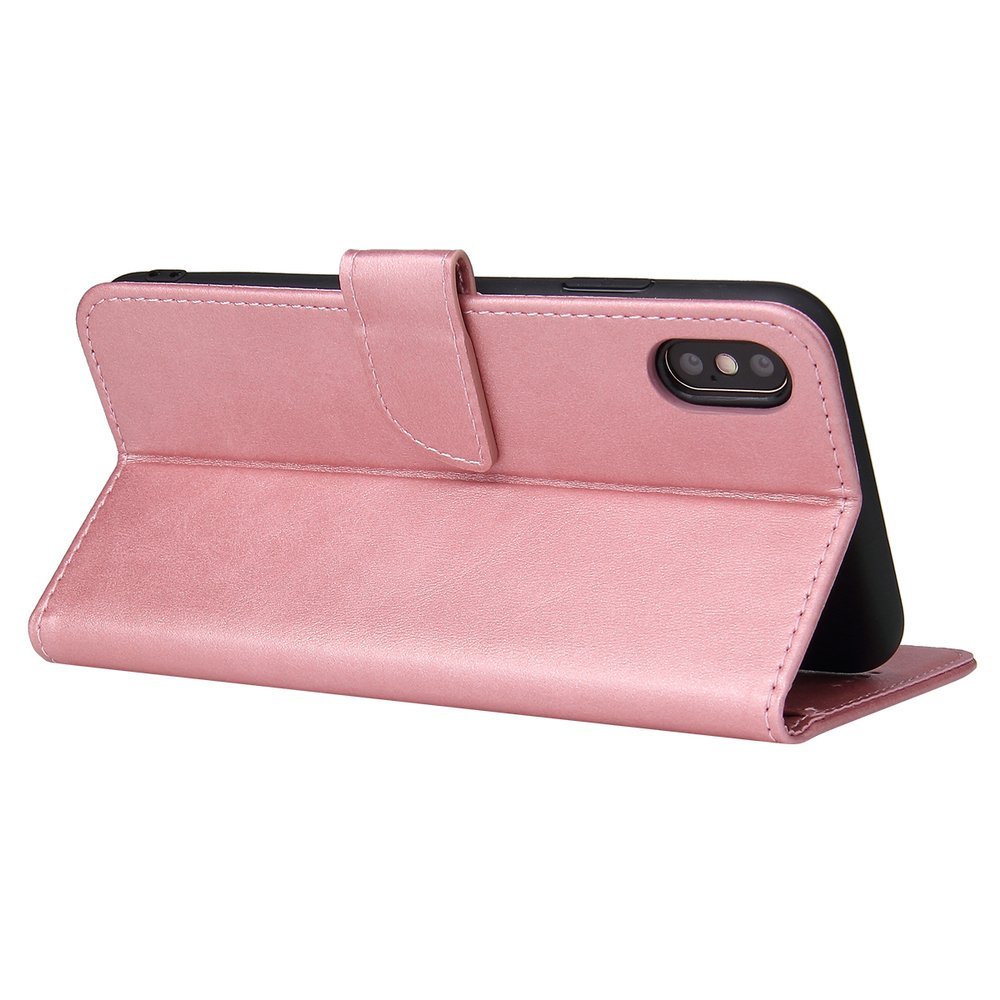 Peňaženkové puzdro Elegant Magnet Case ružové – Apple iPhone X / Xs | Kryty na mobil Kryty na mobil | Peňaženkové puzdro Elegant Magnet Case ružové – Apple iPhone X / Xs | Kryty na mobil