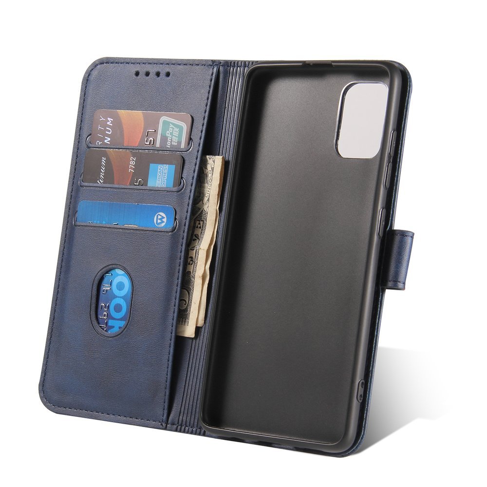 Peňaženkové puzdro Elegant Magnet Case modré – Samsung Galaxy A51 | Kryty na mobil Kryty na mobil | Peňaženkové puzdro Elegant Magnet Case modré – Samsung Galaxy A51 | Kryty na mobil