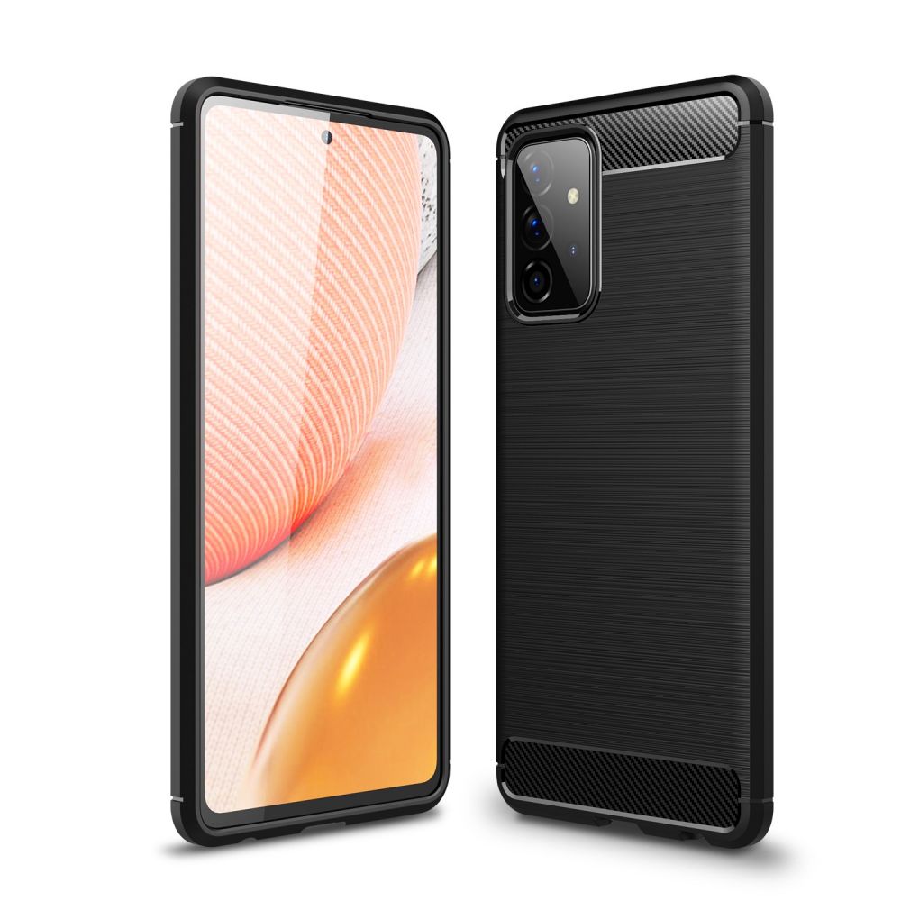 Zadný kryt Carbon čierny – Samsung Galaxy A72 / A72 5G | Kryty na mobil Kryty na mobil | Zadný kryt Carbon čierny – Samsung Galaxy A72 / A72 5G | Kryty na mobil