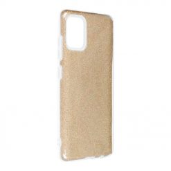 Ligotavý Kryt Forcell Shining zlatý – Samsung Galaxy A32 5G
