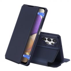 Kryty na mobil | Peňaženkové puzdro Dux Ducis Skin X modré – Samsung Galaxy A32 5G | Kryty na mobil