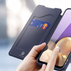 Peňaženkové puzdro Dux Ducis Skin X modré – Samsung Galaxy A32 5G | Kryty na mobil Kryty na mobil | Peňaženkové puzdro Dux Ducis Skin X modré – Samsung Galaxy A32 5G | Kryty na mobil