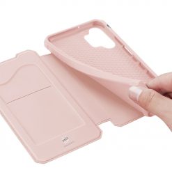 Kryty na mobil | Peňaženkové puzdro Dux Ducis Skin X ružové – Samsung Galaxy A32 5G | Kryty na mobil