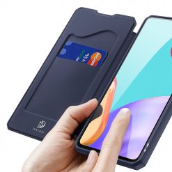 Kryty na mobil | Peňaženkové puzdro Dux Ducis Skin X modré – Samsung Galaxy A52 / A52 5G / A52s 5G | Kryty na mobil