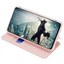 Kryty na mobil | Peňaženkové puzdro Dux Ducis Skin X ružové – Samsung Galaxy A52 / A52 5G / A52s 5G | Kryty na mobil