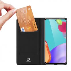 Peňaženkové puzdro Dux Ducis Skin Pro čierne – Samsung Galaxy A52 / A52 5G / A52s 5G | Kryty na mobil Kryty na mobil | Peňaženkové puzdro Dux Ducis Skin Pro čierne – Samsung Galaxy A52 / A52 5G / A52s 5G | Kryty na mobil