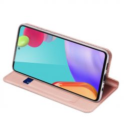 Kryty na mobil | Peňaženkové puzdro Dux Ducis Skin Pro ružové – Samsung Galaxy A52 / A52 5G / A52s 5G | Kryty na mobil