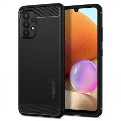 Kryty na mobil | Zadný kryt Spigen Rugged Armor čierny – Samsung Galaxy A52 / A52 5G / A52s 5G | Kryty na mobil