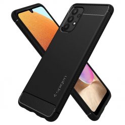 Zadný kryt Spigen Rugged Armor čierny – Samsung Galaxy A52 / A52 5G / A52s 5G | Kryty na mobil Kryty na mobil | Zadný kryt Spigen Rugged Armor čierny – Samsung Galaxy A52 / A52 5G / A52s 5G | Kryty na mobil