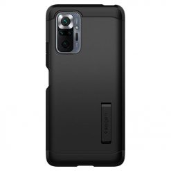 Zadný kryt Spigen Tough Armor čierny – Xiaomi Redmi Note 10 Pro | Kryty na mobil Kryty na mobil | Zadný kryt Spigen Tough Armor čierny – Xiaomi Redmi Note 10 Pro | Kryty na mobil