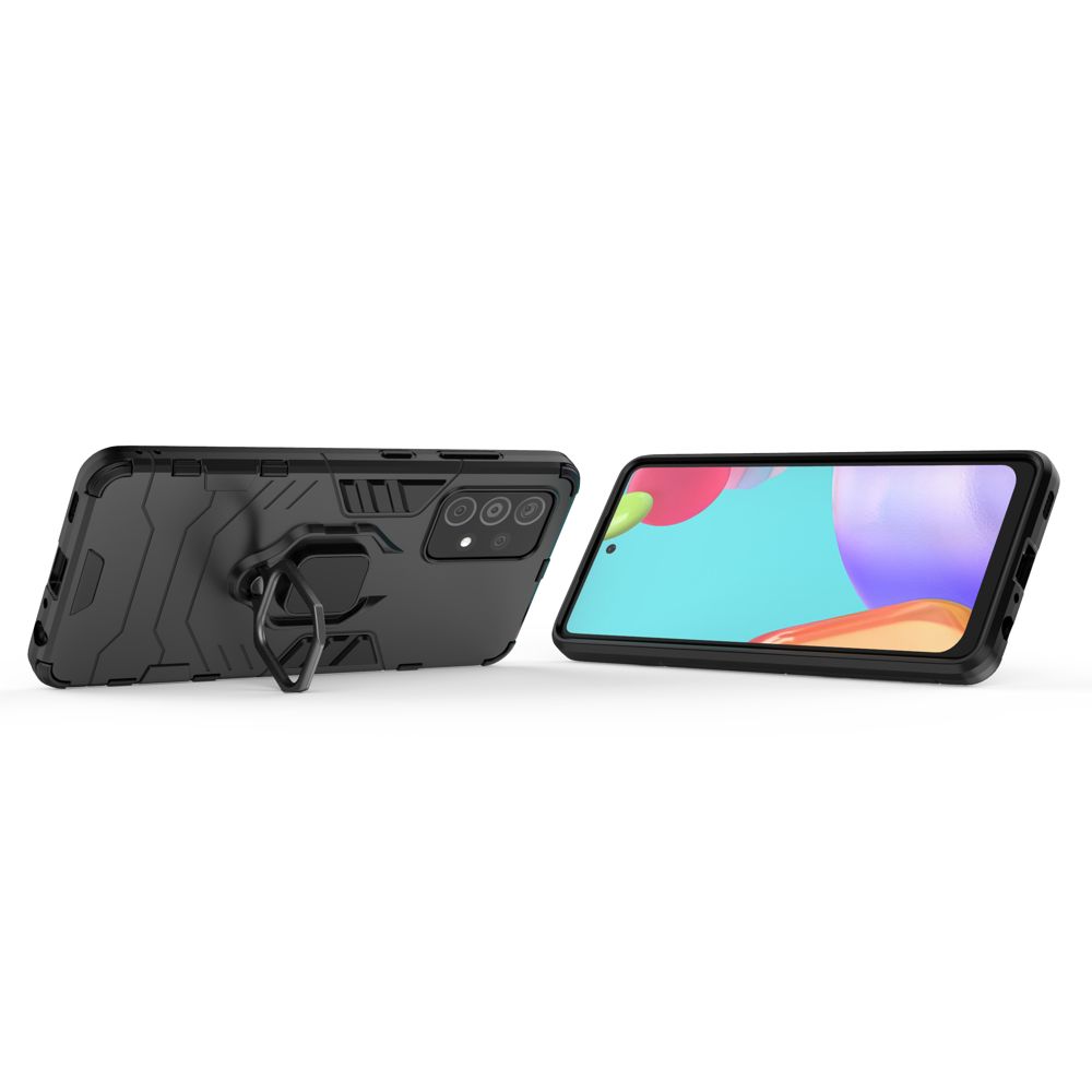 Odolný Kryt Ring Armor Čierny – Samsung Galaxy A52 / A52 5G / A52S 5G | Kryty na mobil Kryty na mobil | Odolný Kryt Ring Armor Čierny – Samsung Galaxy A52 / A52 5G / A52S 5G | Kryty na mobil
