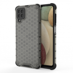 Kryty na mobil | Odolný kryt Honeycomb Armor čierny – Samsung Galaxy A12 / M12 | Kryty na mobil
