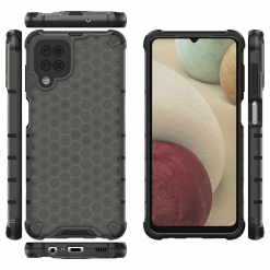Odolný kryt Honeycomb Armor čierny – Samsung Galaxy A12 / M12 | Kryty na mobil Kryty na mobil | Odolný kryt Honeycomb Armor čierny – Samsung Galaxy A12 / M12 | Kryty na mobil