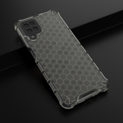 Odolný kryt Honeycomb Armor čierny – Samsung Galaxy A12 / M12 | Kryty na mobil Kryty na mobil | Odolný kryt Honeycomb Armor čierny – Samsung Galaxy A12 / M12 | Kryty na mobil