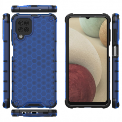 Odolný kryt Honeycomb Armor modrý – Samsung Galaxy A12 / M12 | Kryty na mobil Kryty na mobil | Odolný kryt Honeycomb Armor modrý – Samsung Galaxy A12 / M12 | Kryty na mobil