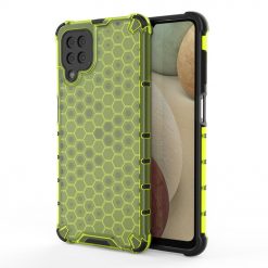 Kryty na mobil | Odolný kryt Honeycomb Armor zelený – Samsung Galaxy A12 / M12 | Kryty na mobil
