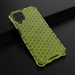 Kryty na mobil | Odolný kryt Honeycomb Armor zelený – Samsung Galaxy A12 / M12 | Kryty na mobil
