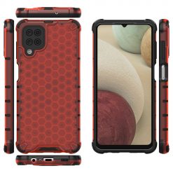 Odolný kryt Honeycomb Armor červený – Samsung Galaxy A12 / M12 | Kryty na mobil Kryty na mobil | Odolný kryt Honeycomb Armor červený – Samsung Galaxy A12 / M12 | Kryty na mobil