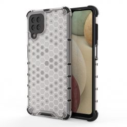 Kryty na mobil | Odolný kryt Honeycomb Armor transparentný – Samsung Galaxy A12 / M12 | Kryty na mobil