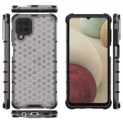 Kryty na mobil | Odolný kryt Honeycomb Armor transparentný – Samsung Galaxy A12 / M12 | Kryty na mobil