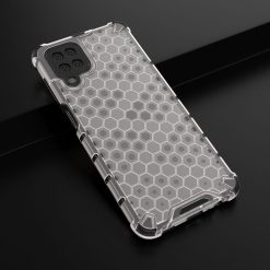 Kryty na mobil | Odolný kryt Honeycomb Armor transparentný – Samsung Galaxy A12 / M12 | Kryty na mobil