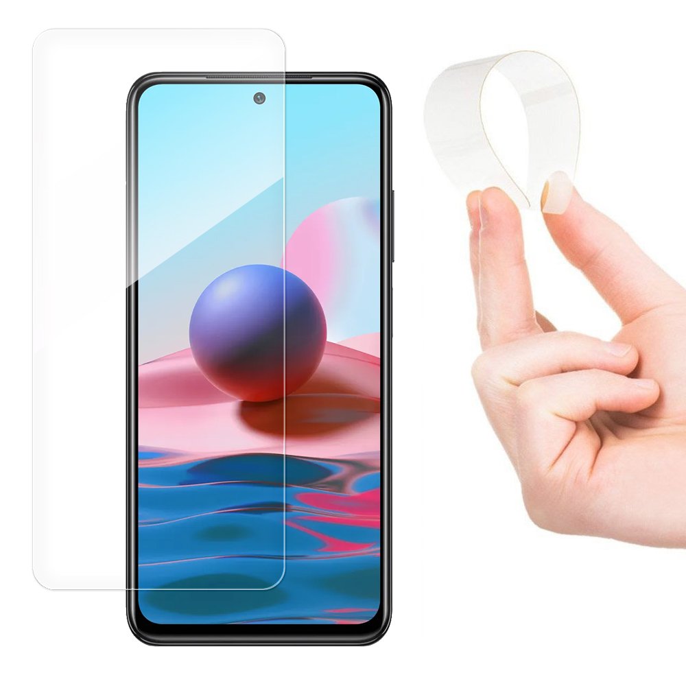Flexibilné Tvrdené sklo Nano Flexi 9H – Xiaomi Redmi Note 10 / Note 10S | Kryty na mobil Kryty na mobil | Flexibilné Tvrdené sklo Nano Flexi 9H – Xiaomi Redmi Note 10 / Note 10S | Kryty na mobil