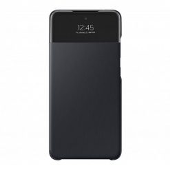 Kryty na mobil | Flipové puzdro Samsung S View Wallet Cover čierne – Samsung Galaxy A52 / A52 5G / A52s 5G | Kryty na mobil