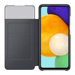 Kryty na mobil | Flipové puzdro Samsung S View Wallet Cover čierne – Samsung Galaxy A52 / A52 5G / A52s 5G | Kryty na mobil