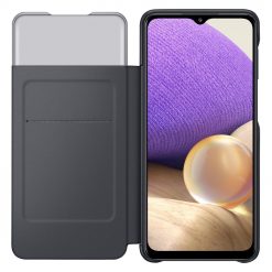 Kryty na mobil | Flipové puzdro Samsung S View Wallet Cover čierne – Samsung Galaxy A32 5G | Kryty na mobil