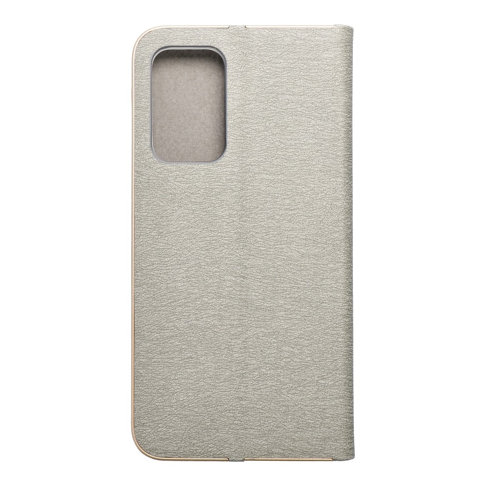 Knižkové puzdro Luna Book strieborné – Samsung Galaxy A52 / A52 5G / A52s 5G | Kryty na mobil Kryty na mobil | Knižkové puzdro Luna Book strieborné – Samsung Galaxy A52 / A52 5G / A52s 5G | Kryty na mobil