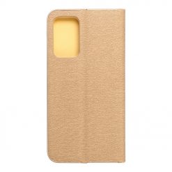 Knižkové puzdro Luna Book zlaté – Samsung Galaxy A52 / A52 5G / A52s 5G | Kryty na mobil Kryty na mobil | Knižkové puzdro Luna Book zlaté – Samsung Galaxy A52 / A52 5G / A52s 5G | Kryty na mobil