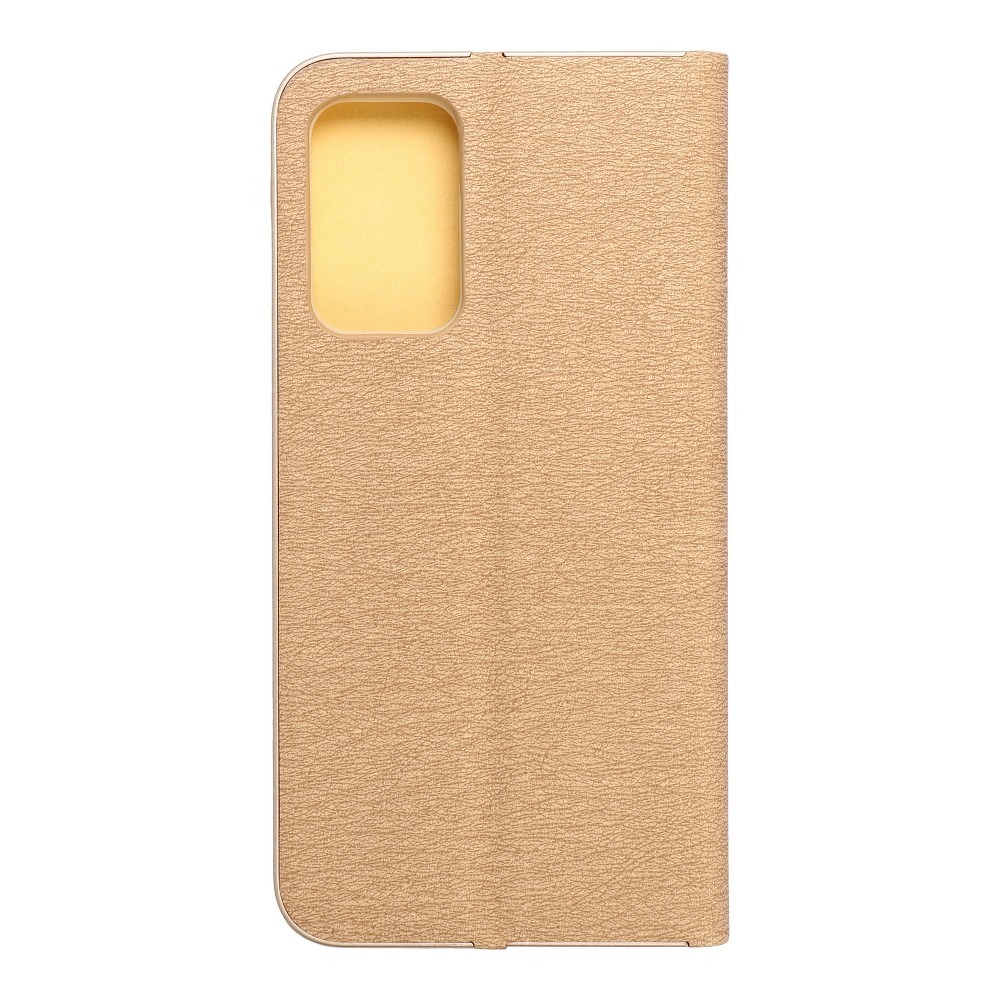 Knižkové puzdro Luna Book zlaté – Samsung Galaxy A52 / A52 5G / A52s 5G | Kryty na mobil Kryty na mobil | Knižkové puzdro Luna Book zlaté – Samsung Galaxy A52 / A52 5G / A52s 5G | Kryty na mobil
