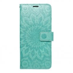 Kryty na mobil | Peňaženkové puzdro Mezzo mandala zelené – Xiaomi Mi 10T / Mi 10T Pro | Kryty na mobil