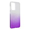 Kryty na mobil | Ligotavý Kryt Forcell Shining transparentno-modrý – Samsung Galaxy A52 / A52 5G / A52s 5G | Kryty na mobil