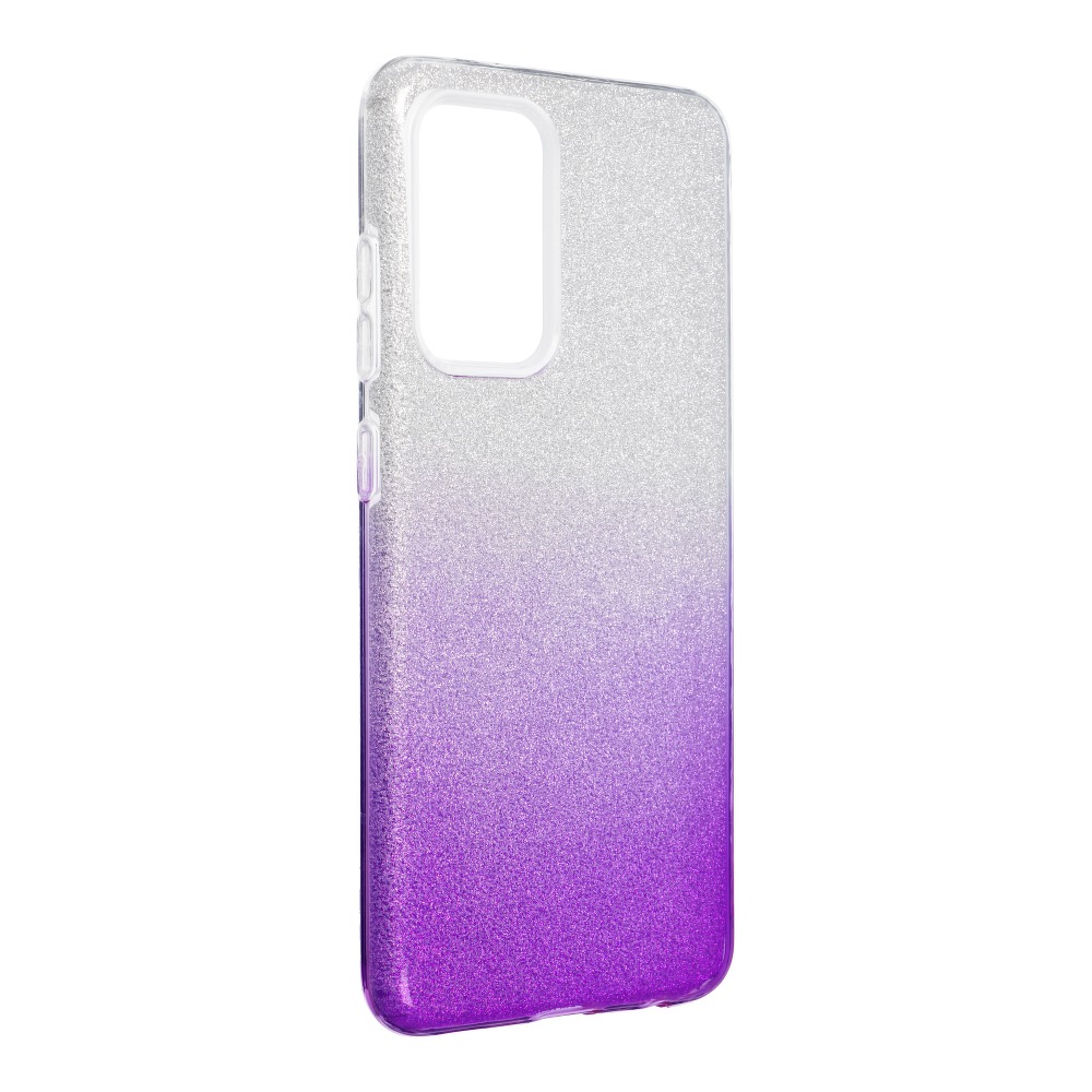 Ligotavý Kryt Forcell Shining transparentno-fialový – Samsung Galaxy A52 / A52 5G / A52s 5G | Kryty na mobil Kryty na mobil | Ligotavý Kryt Forcell Shining transparentno-fialový – Samsung Galaxy A52 / A52 5G / A52s 5G | Kryty na mobil