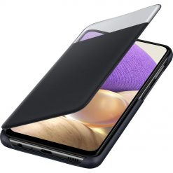 Kryty na mobil | Flipové puzdro Samsung S View Wallet Cover čierne – Samsung Galaxy A32 (4G) | Kryty na mobil