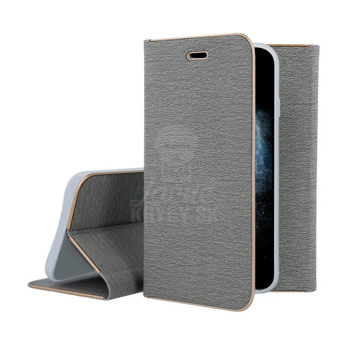 Knižkové puzdro Luna Book strieborné – Samsung Galaxy A32 5G | Kryty na mobil Kryty na mobil | Knižkové puzdro Luna Book strieborné – Samsung Galaxy A32 5G | Kryty na mobil