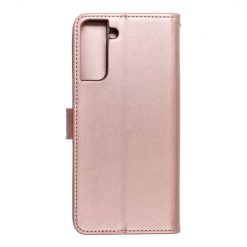 Kryty na mobil | Peňaženkové puzdro Mezzo mandala ružové – Samsung Galaxy S21+ (S21 Plus) | Kryty na mobil