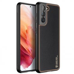 Kryty na mobil | Zadný kryt Dux Ducis Yolo čierny – Samsung Galaxy S21 | Kryty na mobil