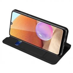 Kryty na mobil | Peňaženkové puzdro Dux Ducis Skin Pro čierne – Samsung Galaxy A32 (4G) | Kryty na mobil