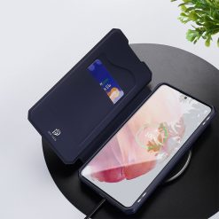 Peňaženkové puzdro Dux Ducis Skin X modré – Samsung Galaxy S21+ (S21 Plus) | Kryty na mobil Kryty na mobil | Peňaženkové puzdro Dux Ducis Skin X modré – Samsung Galaxy S21+ (S21 Plus) | Kryty na mobil