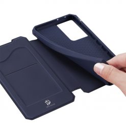 Kryty na mobil | Peňaženkové puzdro Dux Ducis Skin X modré – Samsung Galaxy S21 Ultra | Kryty na mobil